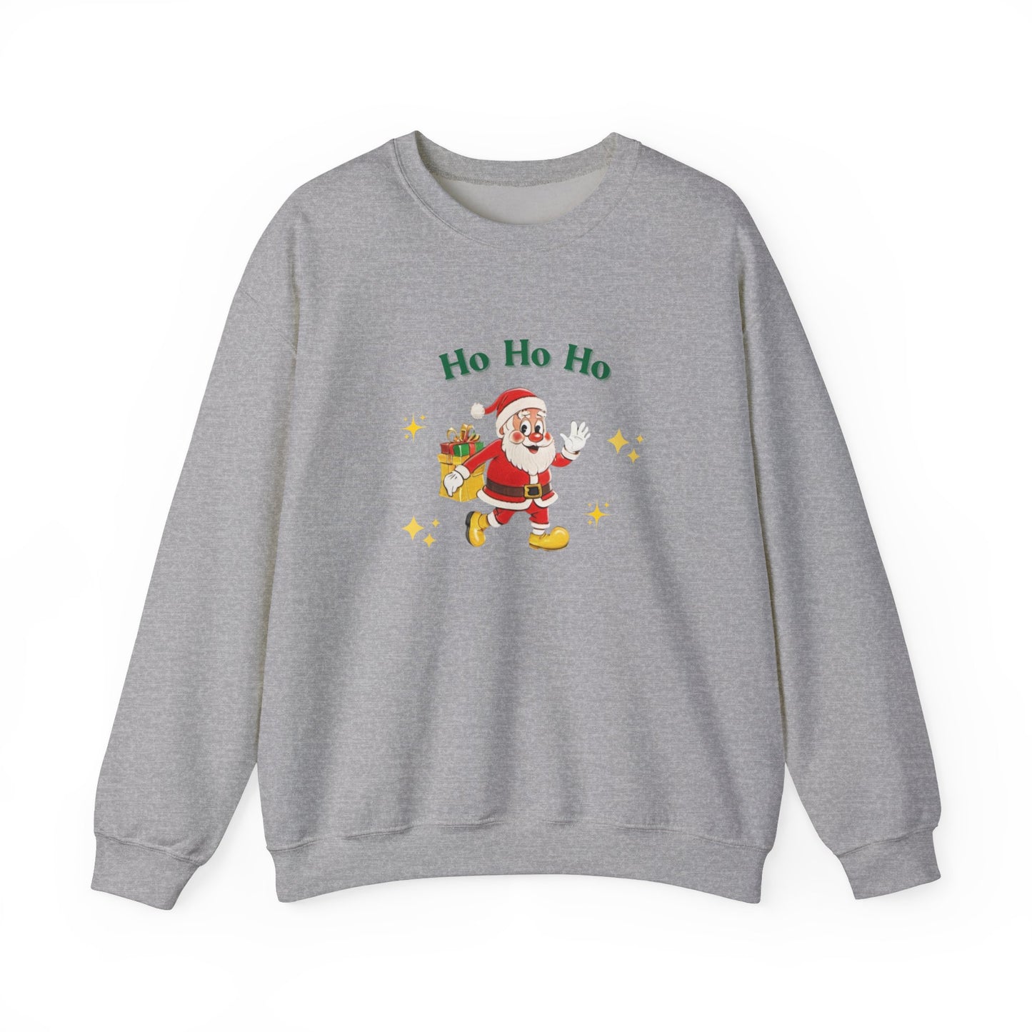 Santa Print Sweatshirt