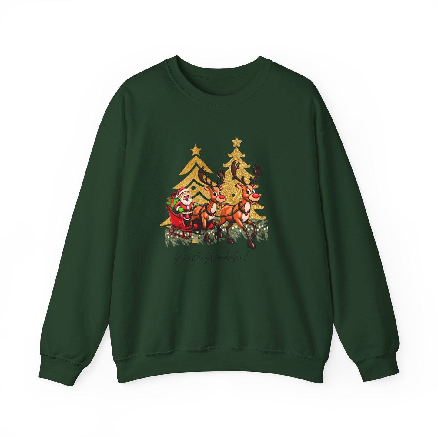 Santa's Sleigh Crewneck Sweatshirt