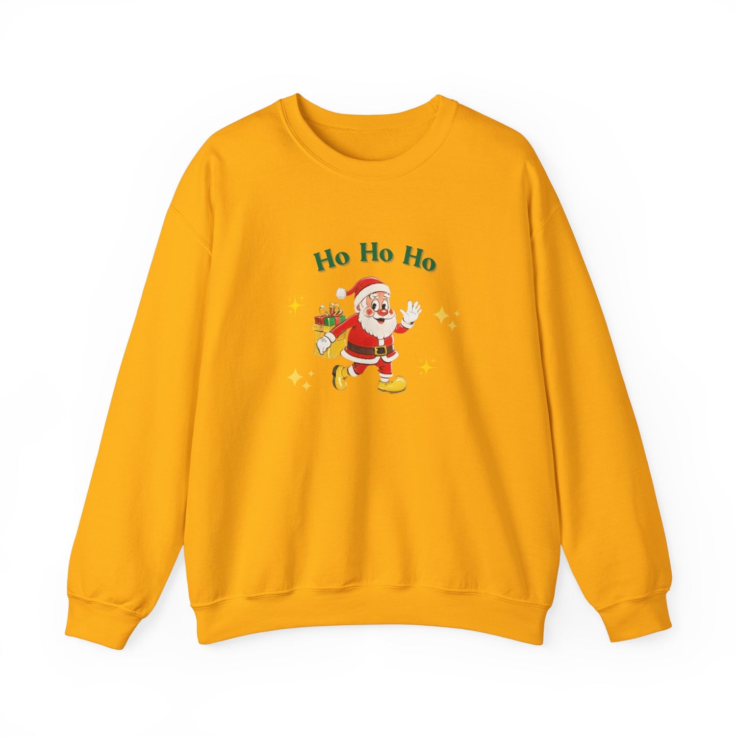 Santa Print Sweatshirt