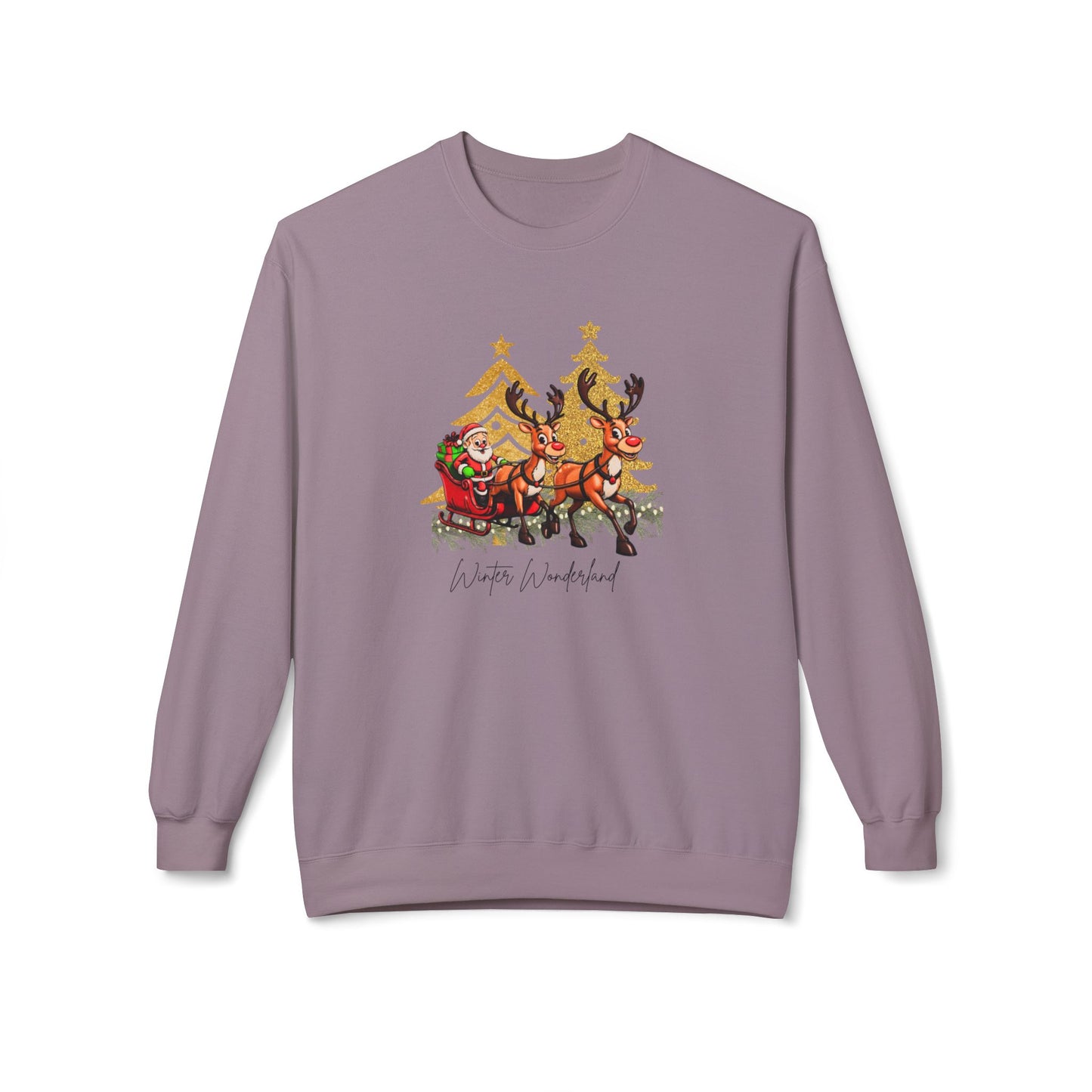 Santa's Sleigh Crewneck Sweatshirt