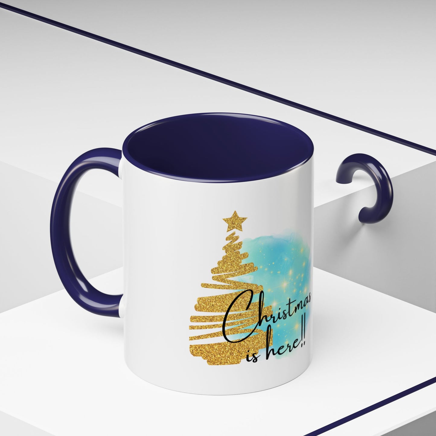 Christmas Accent Mug