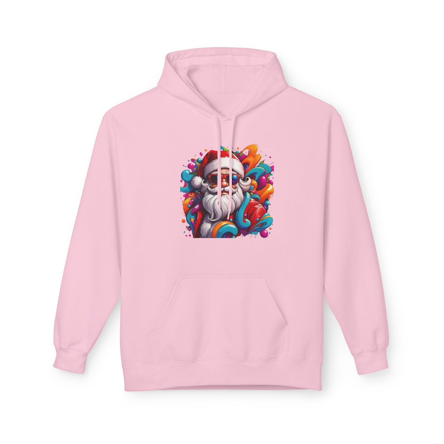 Funky Santa Fleece Hoodie