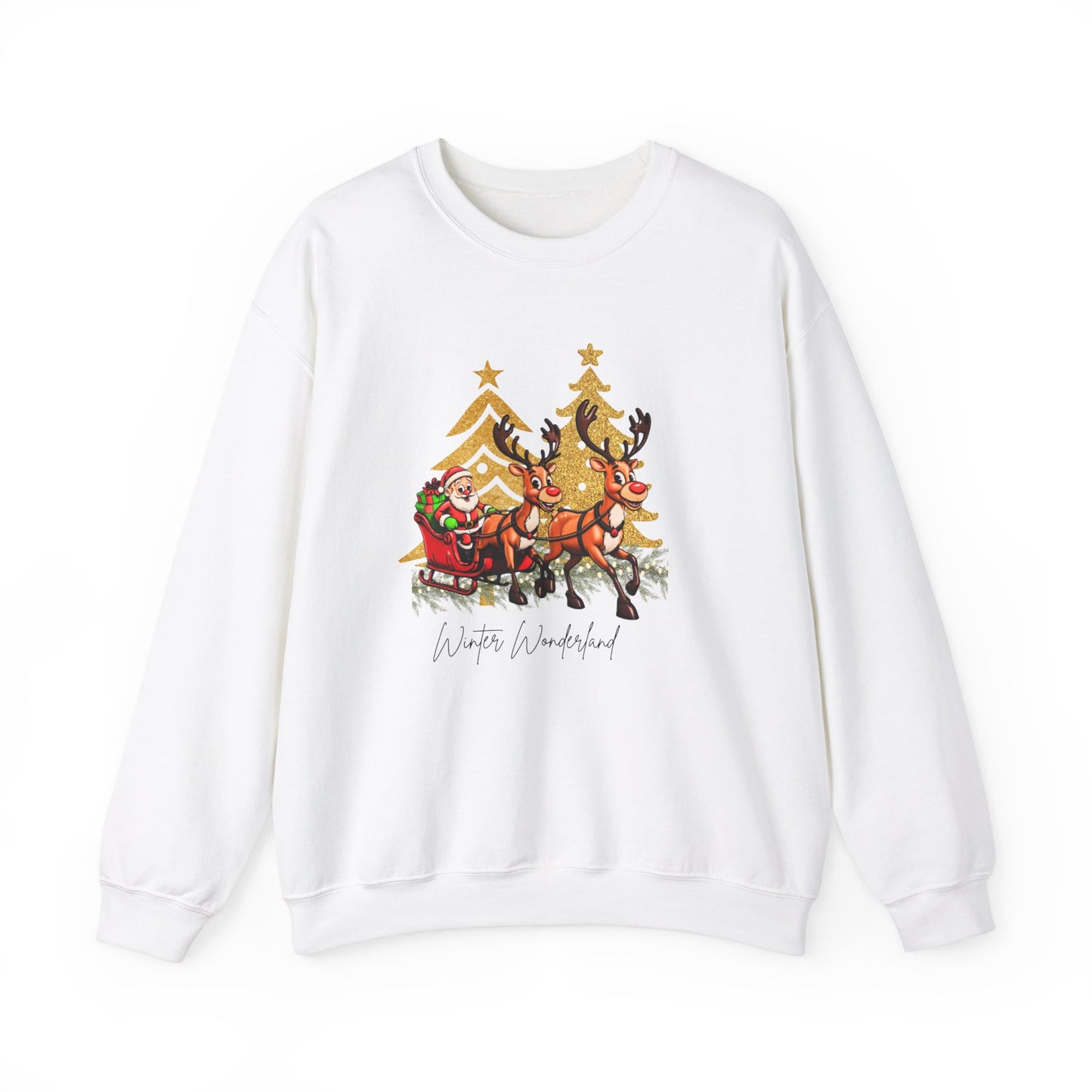 Santa's Sleigh Crewneck Sweatshirt