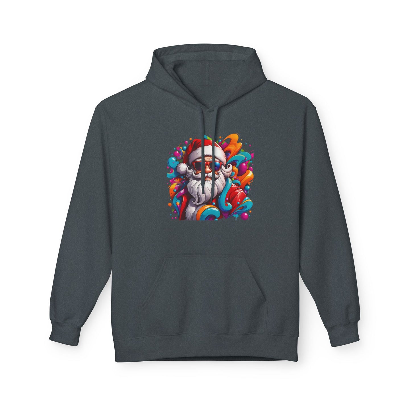 Funky Santa Fleece Hoodie