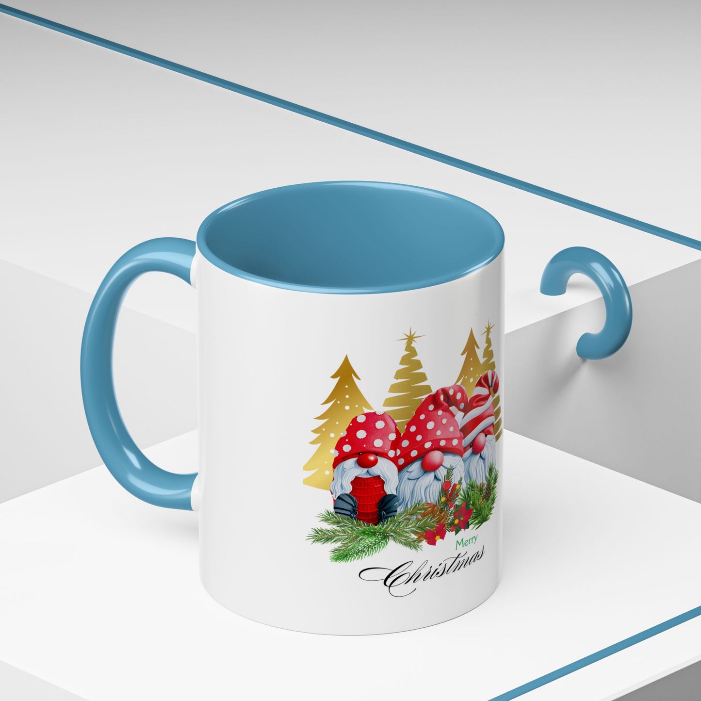 Christmas Elf Accent Mug