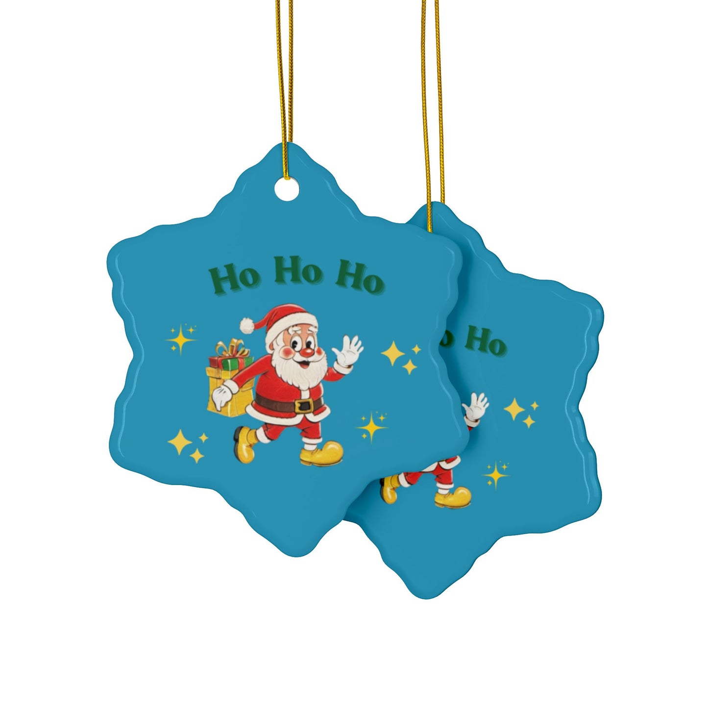 Santa Decorative Ceramic Ornament