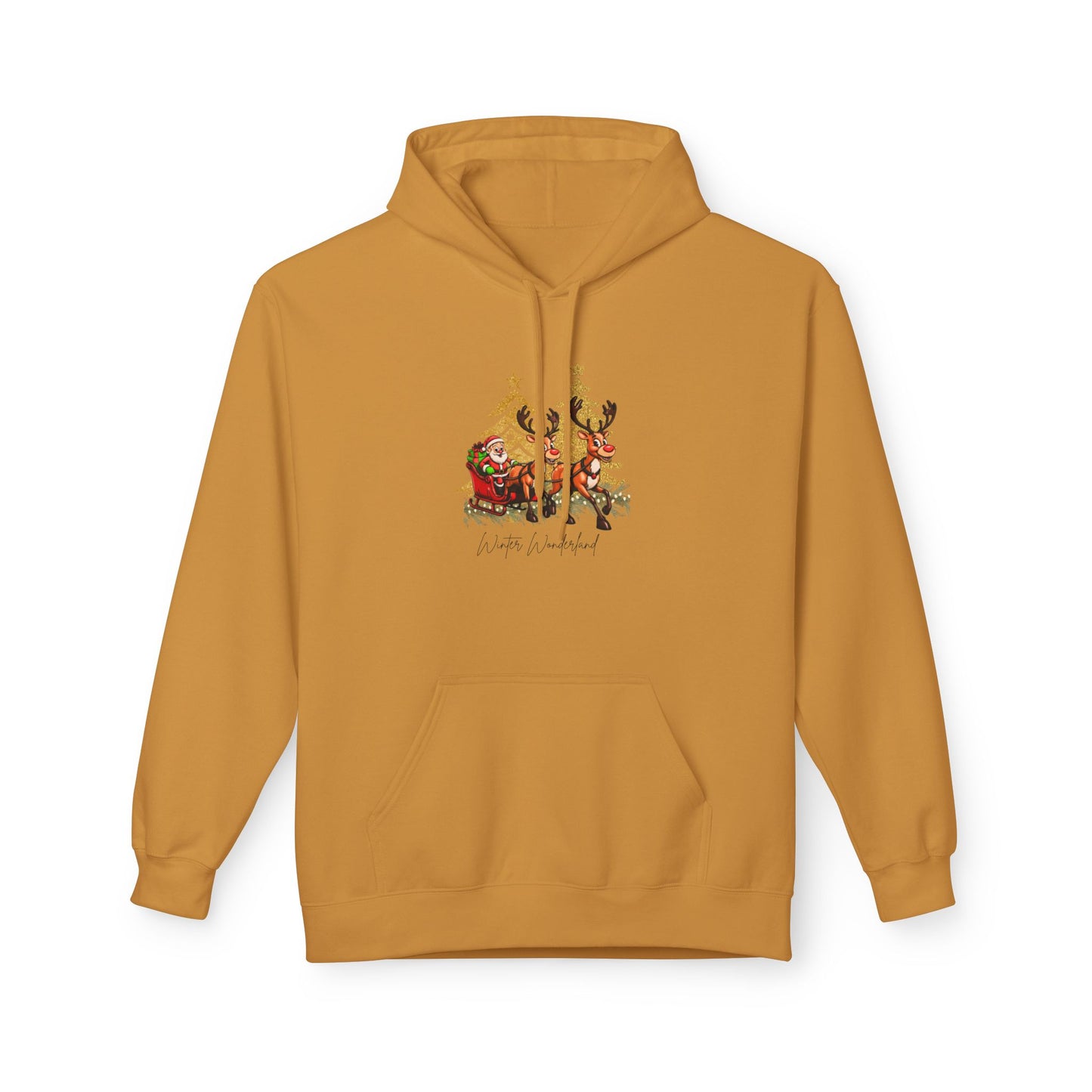 Santa's Sleigh Fleece Hoodie