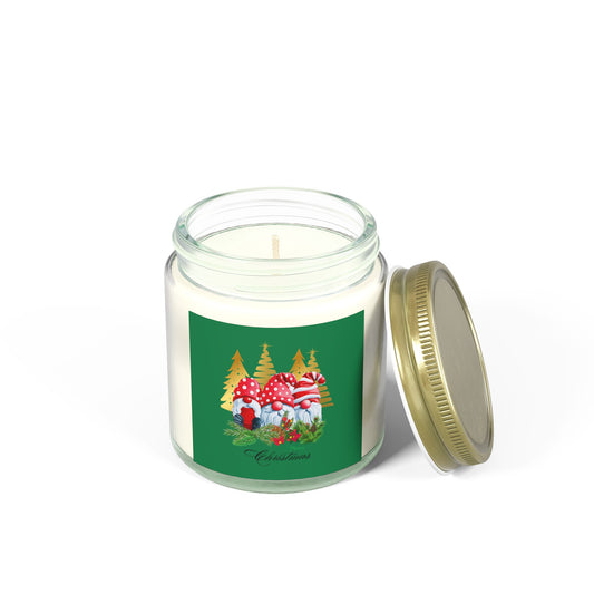 Christmas Candle With Elf Wishes