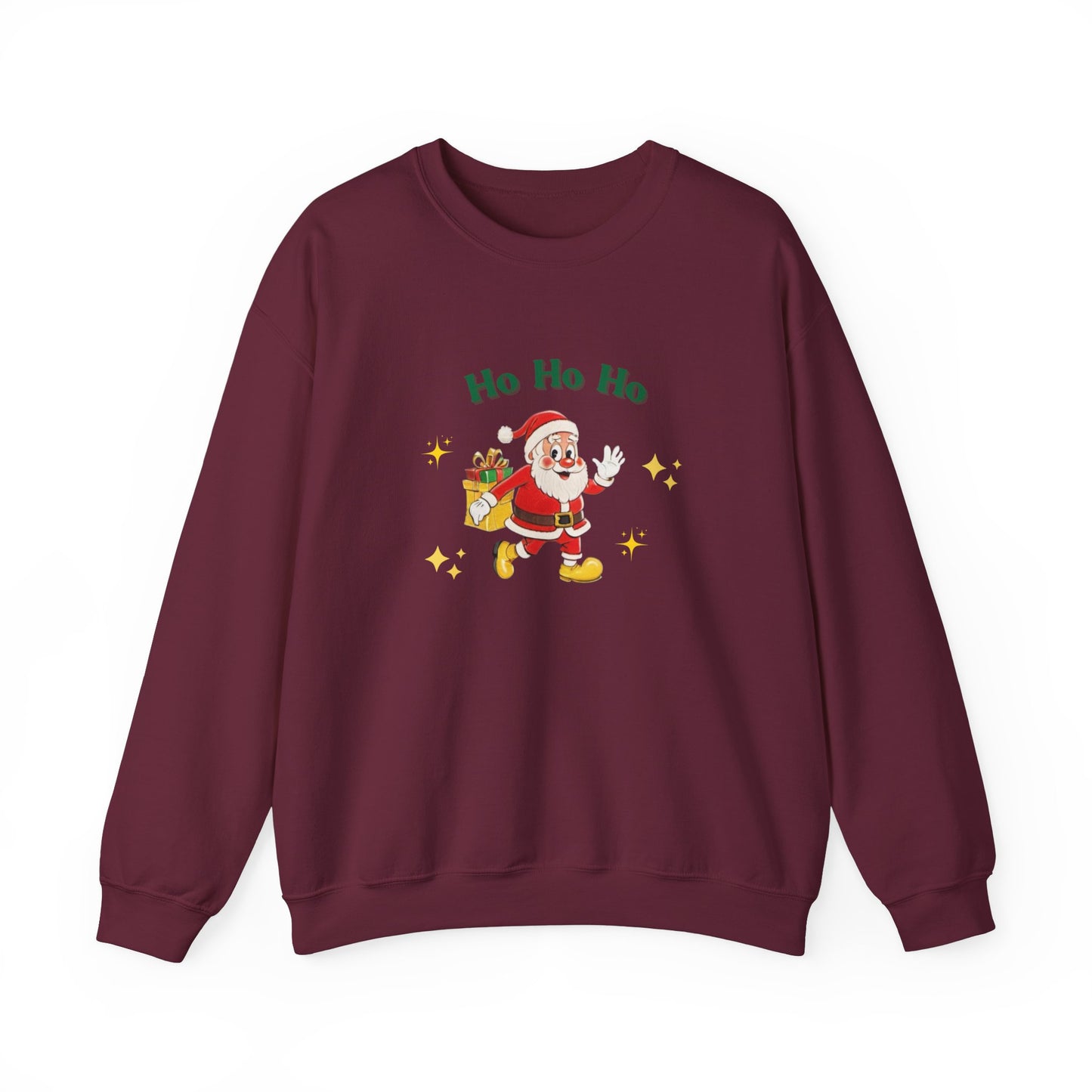 Santa Print Sweatshirt