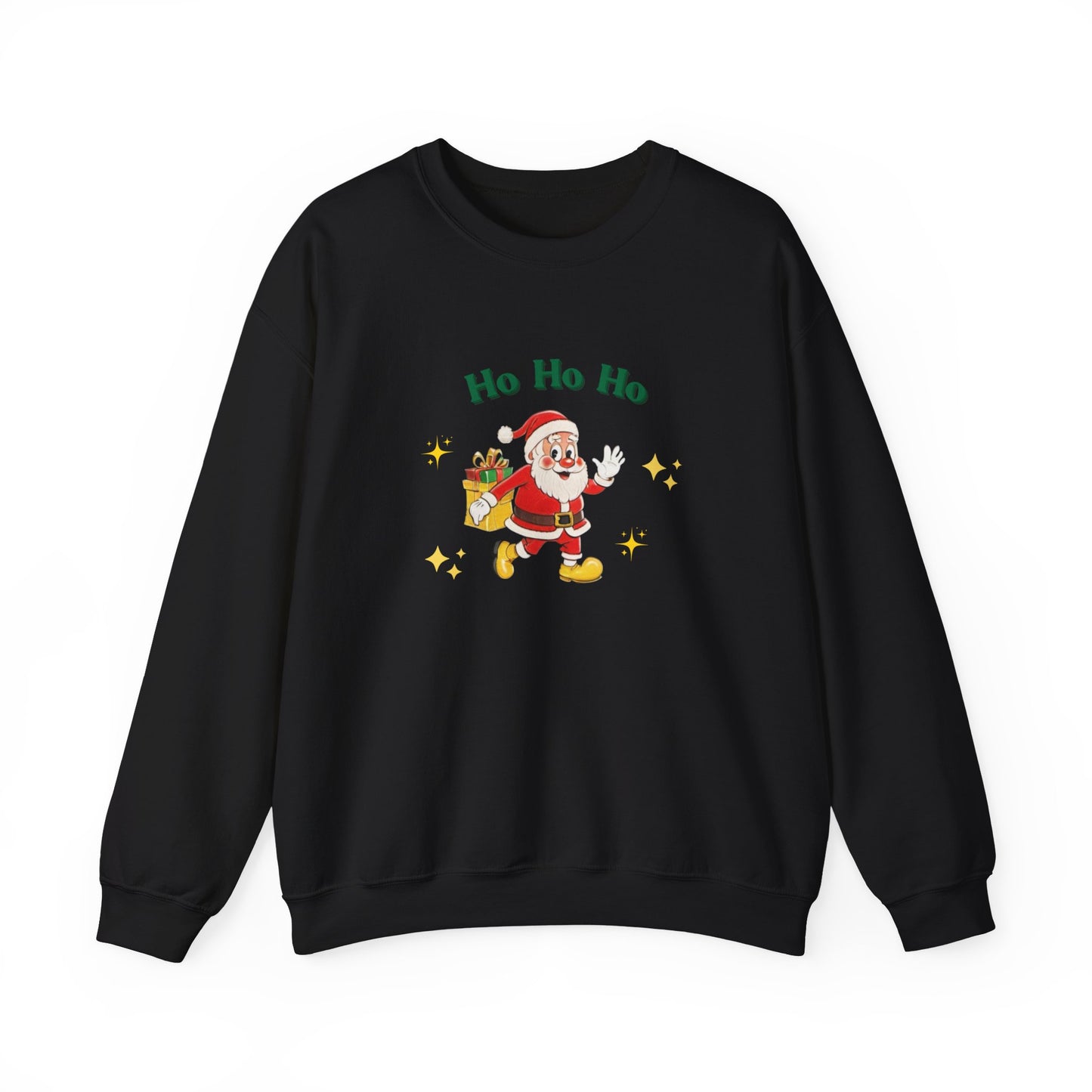 Santa Print Sweatshirt