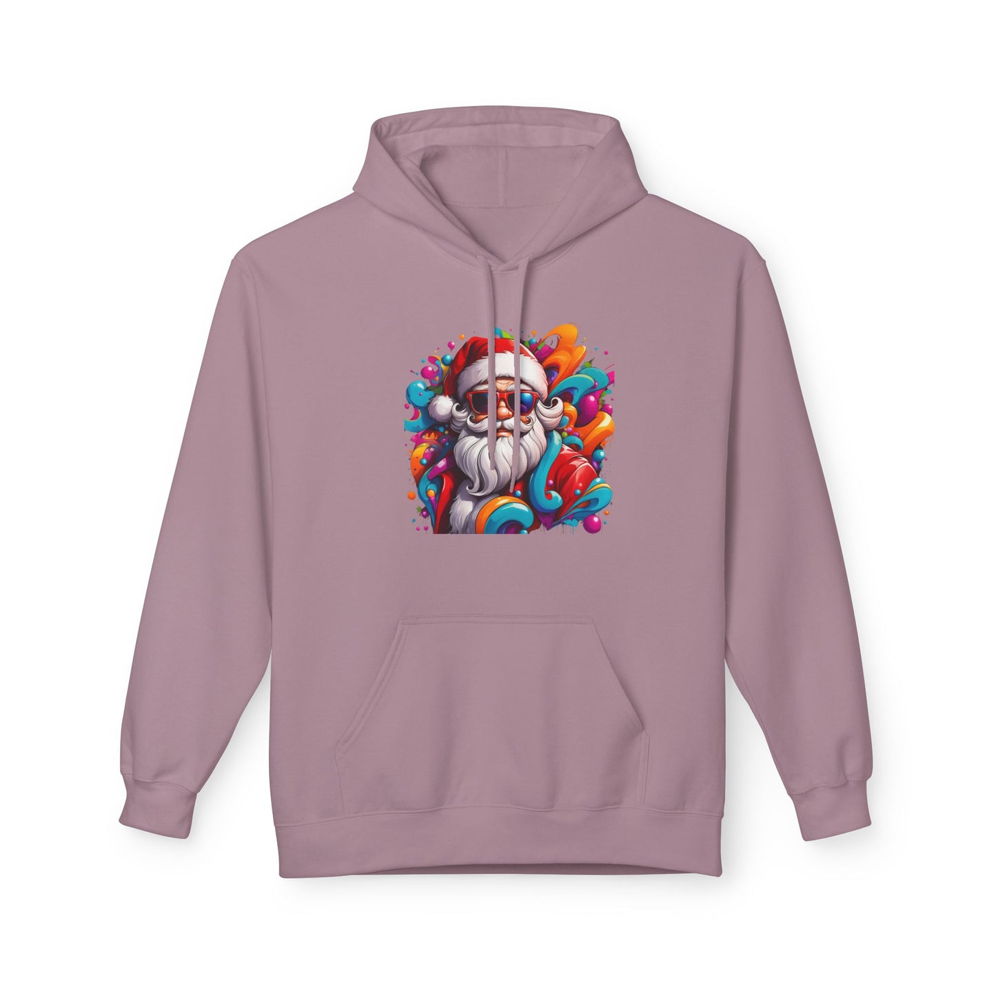 Funky Santa Fleece Hoodie