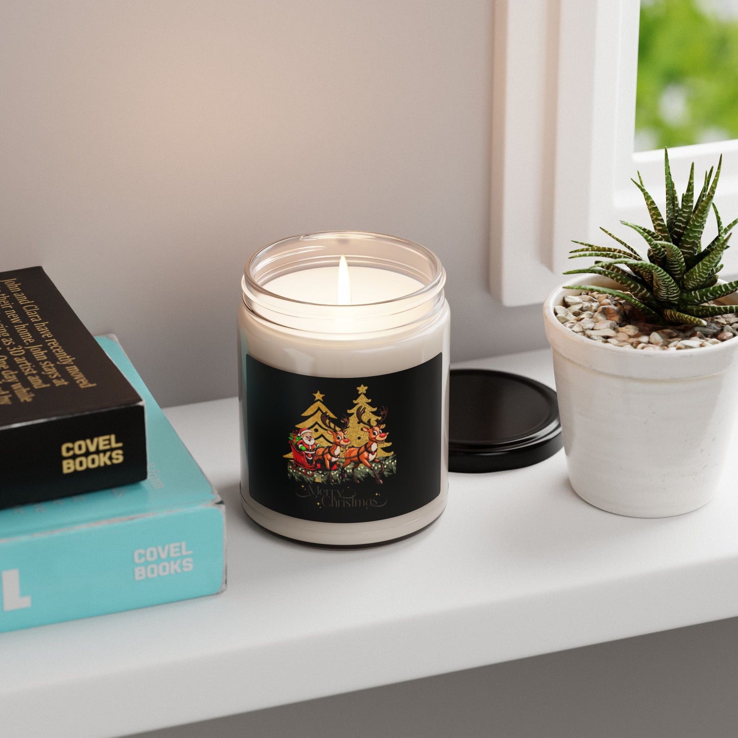 Santa's Sleigh Scented Soya Candle