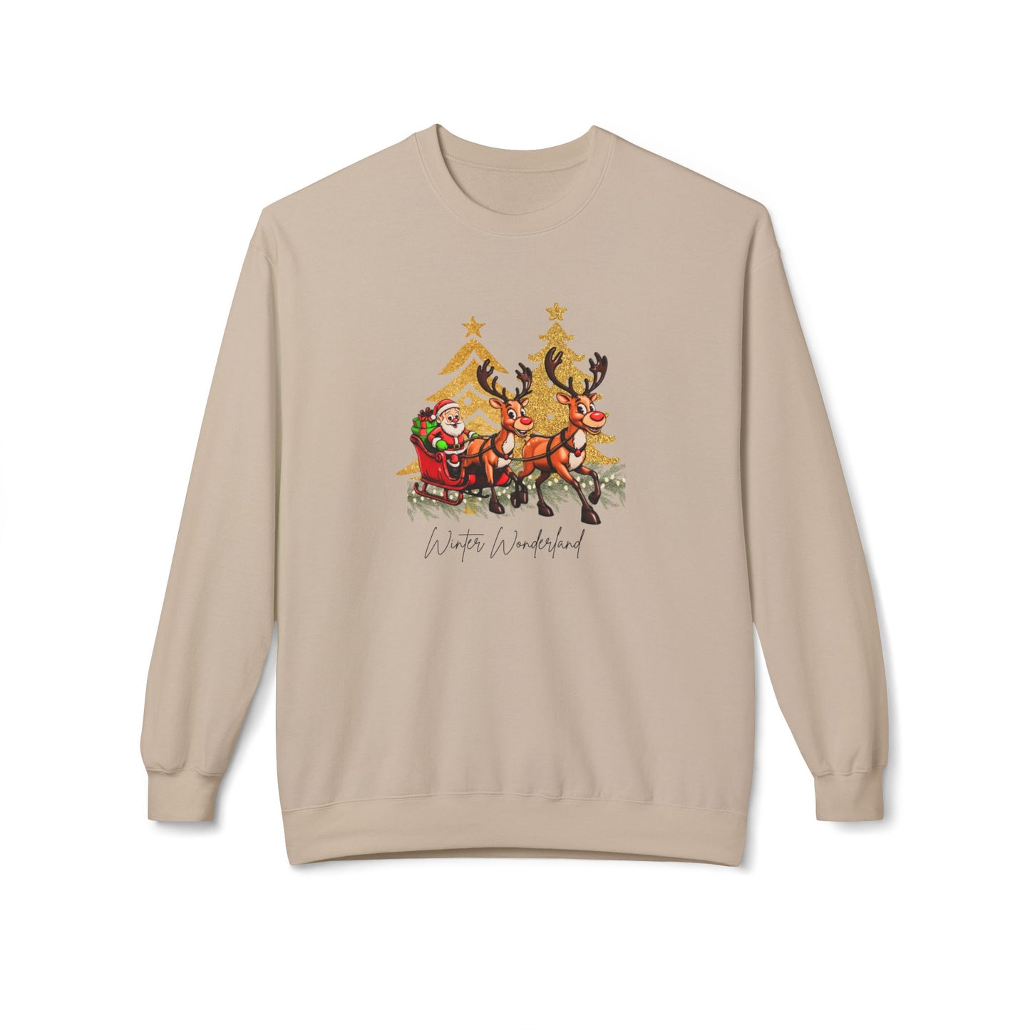 Santa's Sleigh Crewneck Sweatshirt