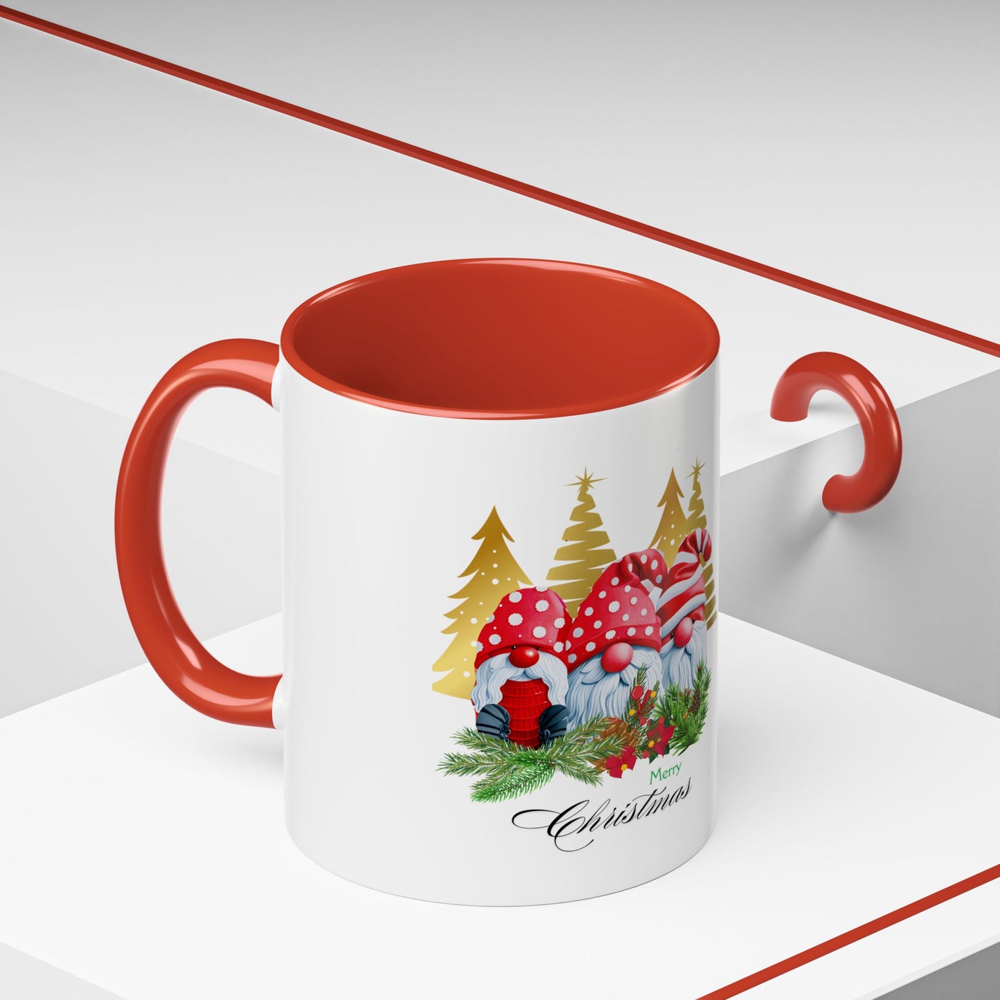 Christmas Elf Accent Mug