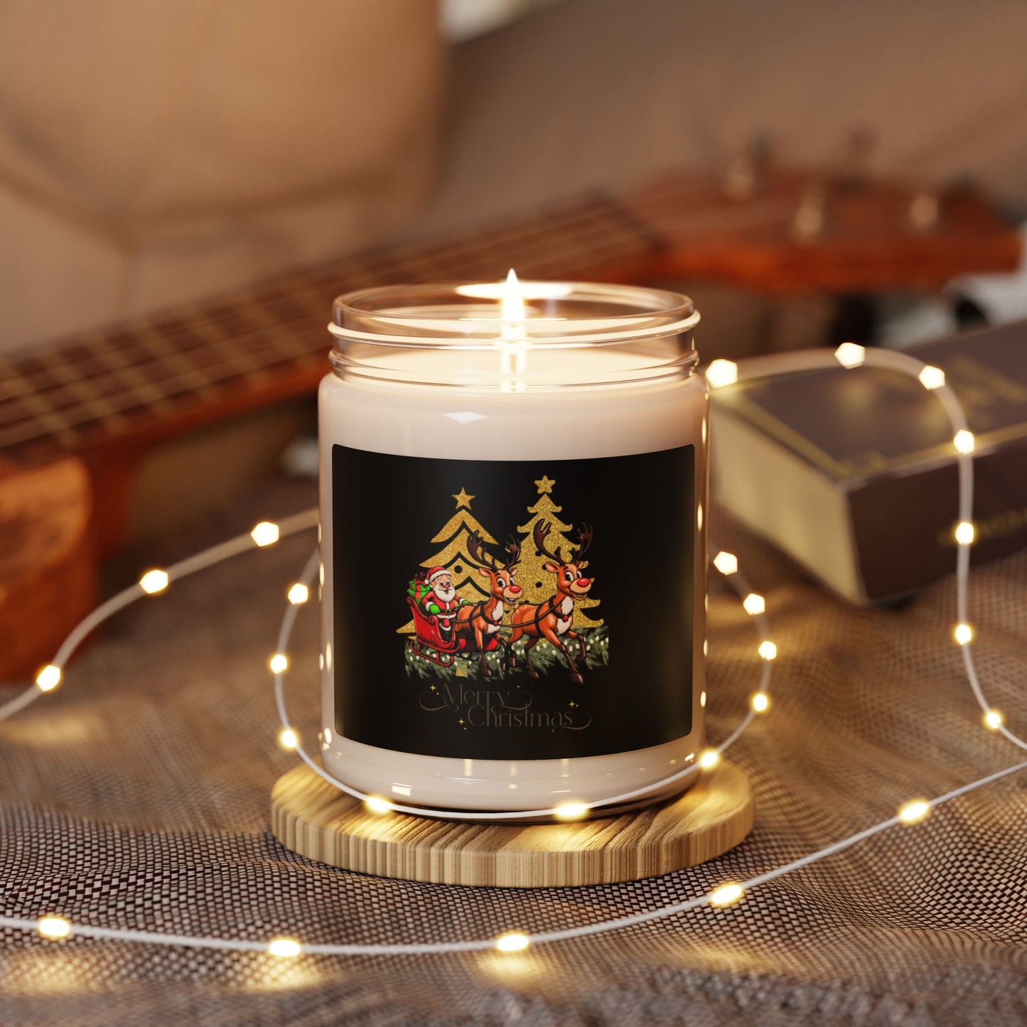 Santa's Sleigh Scented Soya Candle