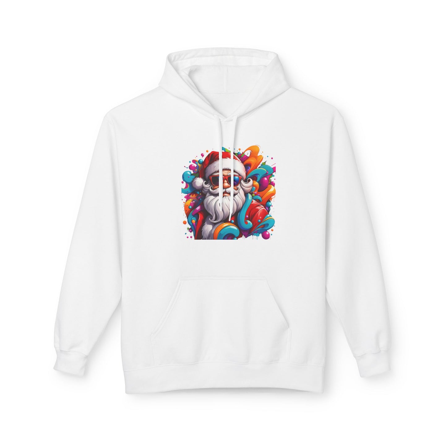 Funky Santa Fleece Hoodie