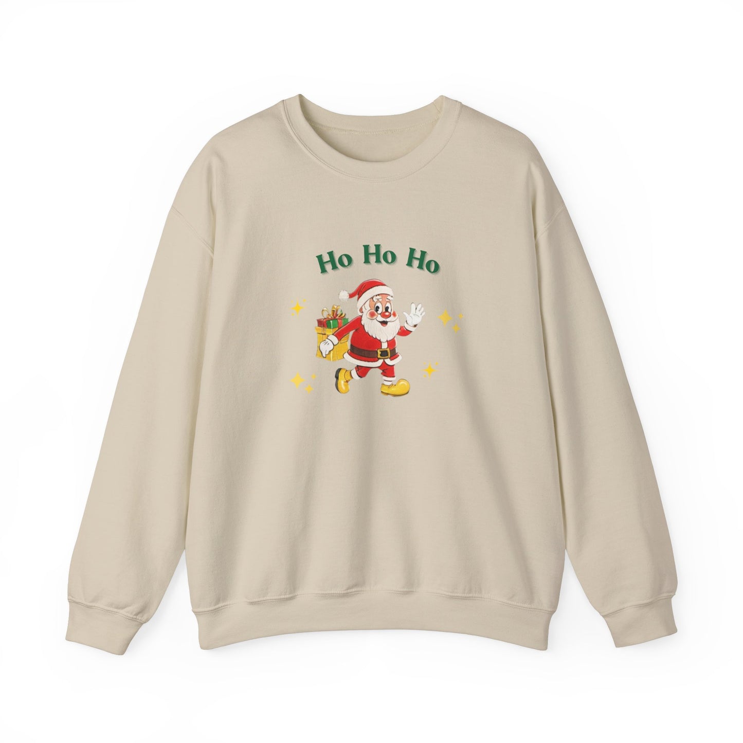 Santa Print Sweatshirt