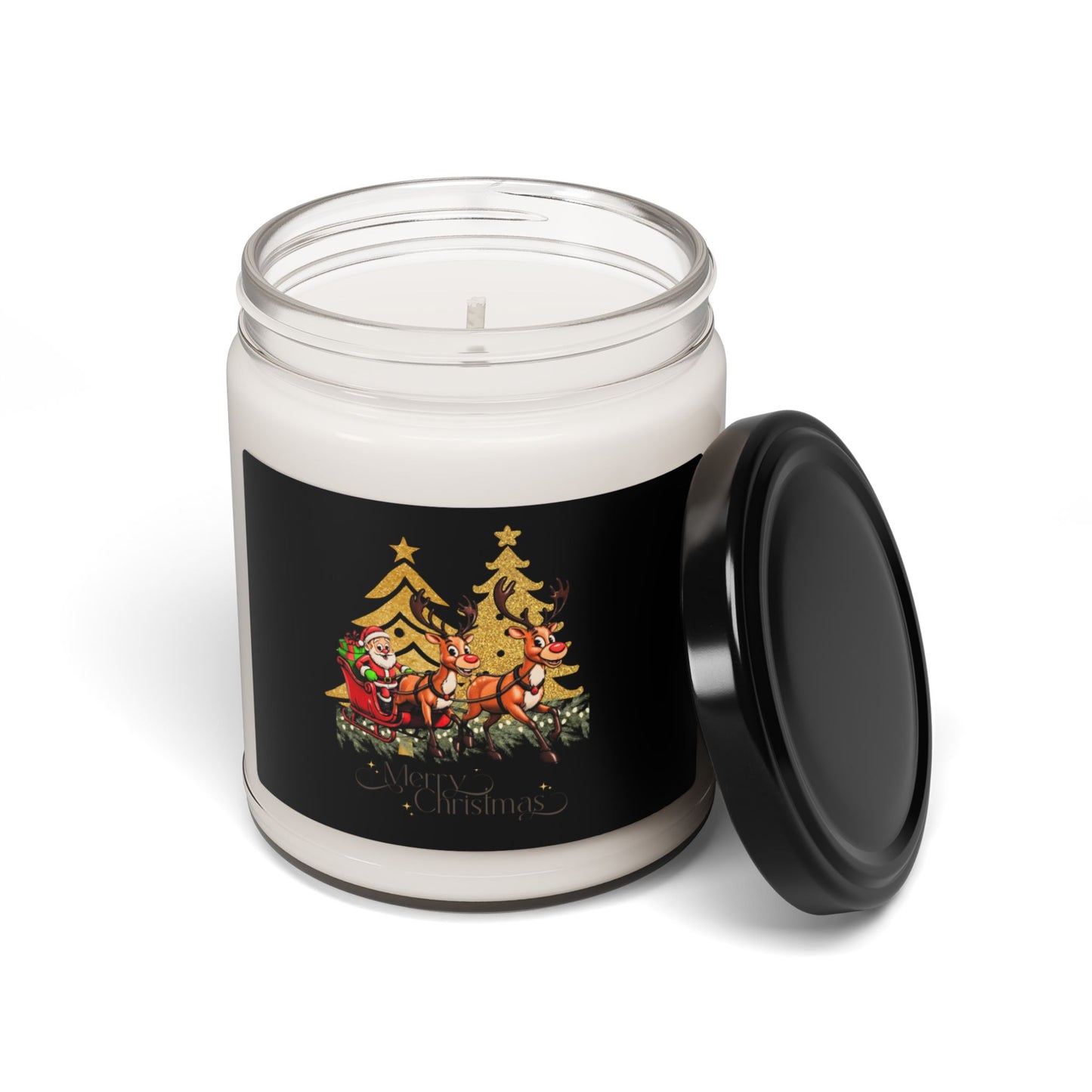 Santa's Sleigh Scented Soya Candle