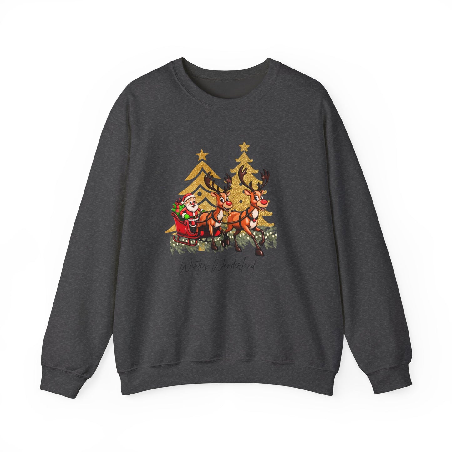 Santa's Sleigh Crewneck Sweatshirt