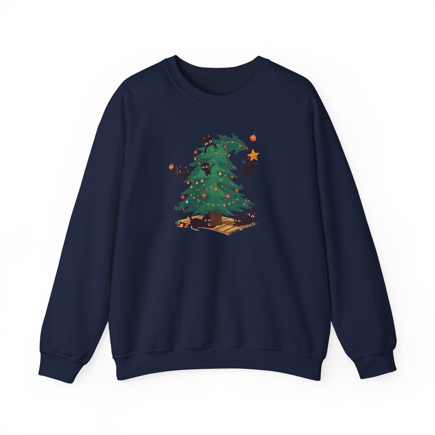 Christmas Cat Sweatshirt