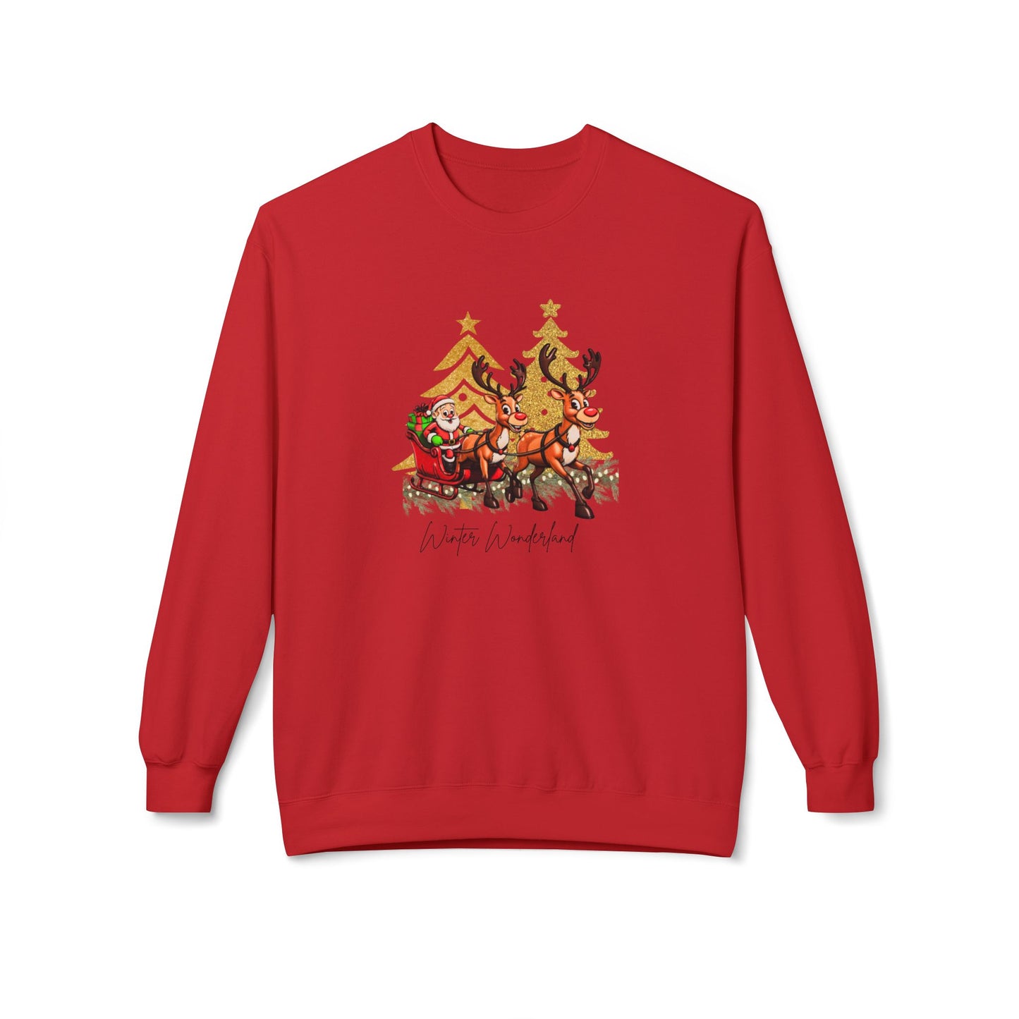 Santa's Sleigh Crewneck Sweatshirt