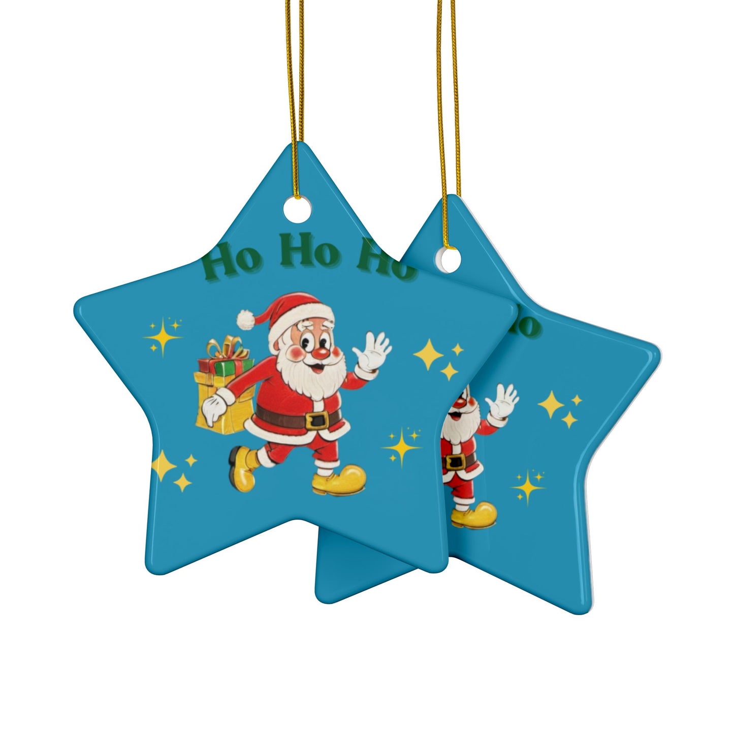 Santa Decorative Ceramic Ornament