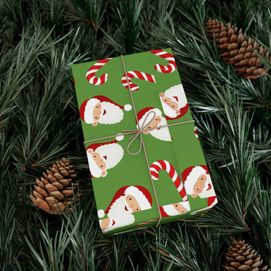 Santa Gift Wrap Papers