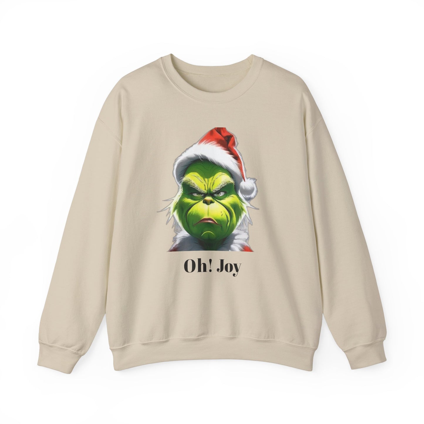 Grinch Face Unisex Crewneck Sweatshirt