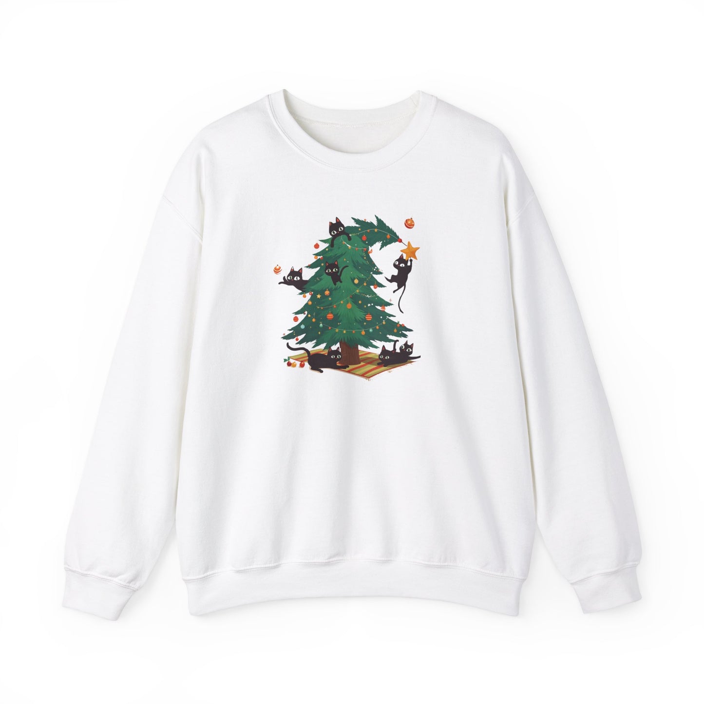 Christmas Cat Sweatshirt