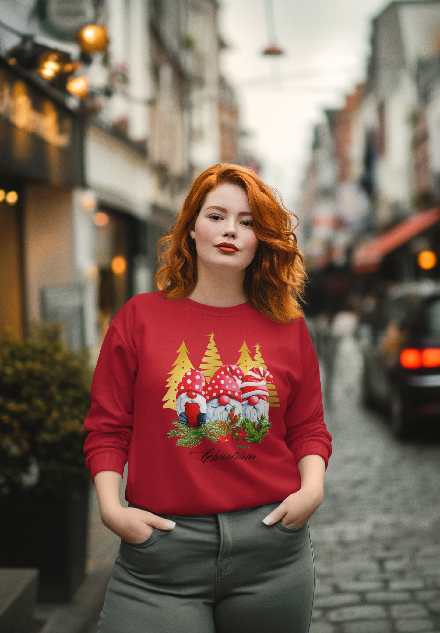 Christmas Elf Crewneck Sweatshirt